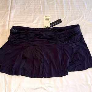 Kenneth Cole Black Swim Skirt